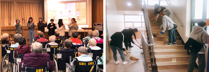 선린 ymca 활동 사진