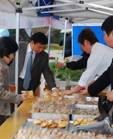 튤립축제 시식회