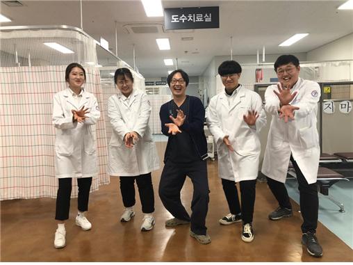 에스포항병원 임상기초 실습 - 장기룡 실장님과 함께